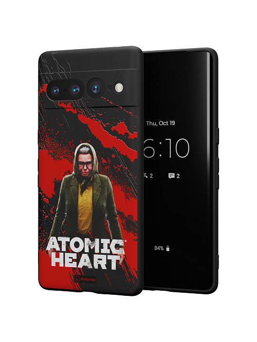 Силиконовый чехол для Google Pixel 7 Pro "Atomic Heart: Баба Зина"