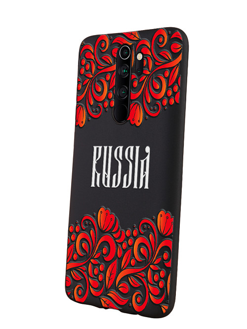 Силиконовый чехол для Xiaomi Redmi Note 8 Pro "Русский стиль"