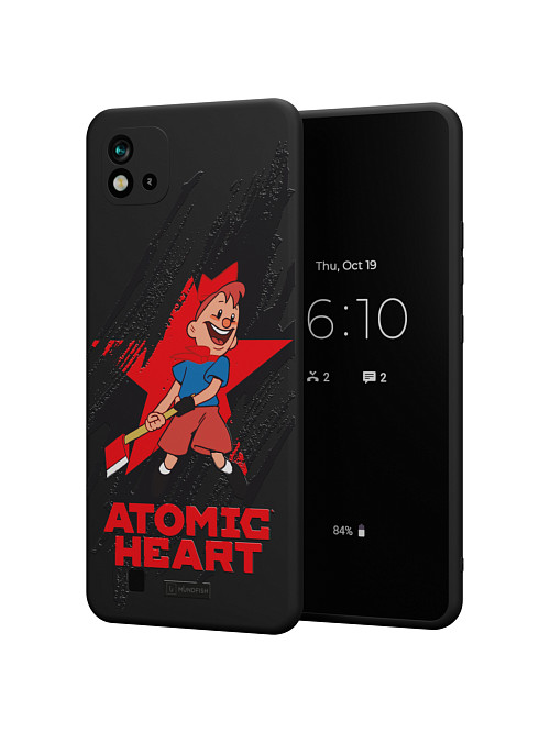 Силиконовый чехол для Realme C20 (2021) "Atomic Heart: Пионер"