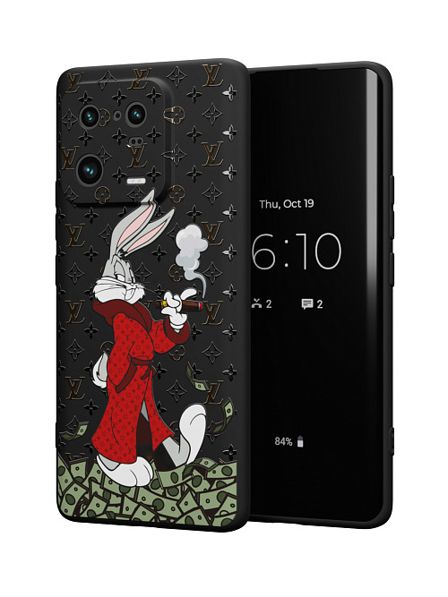 Силиконовый чехол для Xiaomi 13 Pro "NOVEL: Багз Банни Louis Vuitton"