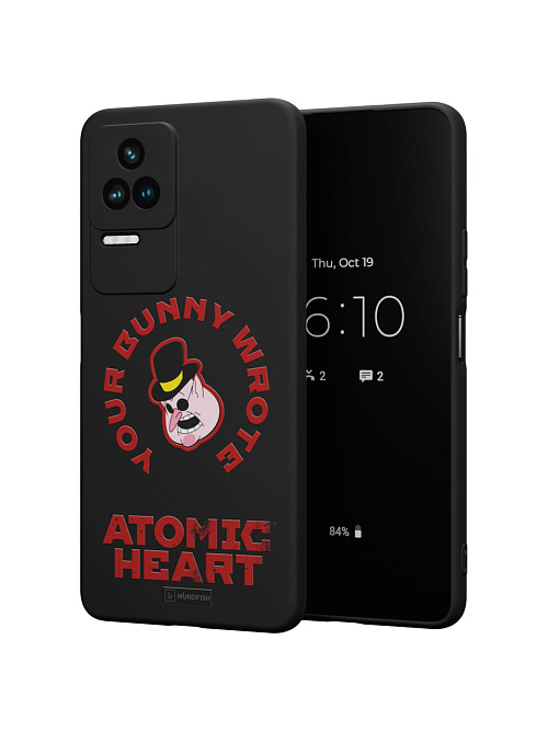 Силиконовый чехол для Poco F4 (5G) "Atomic Heart: Капиталист"