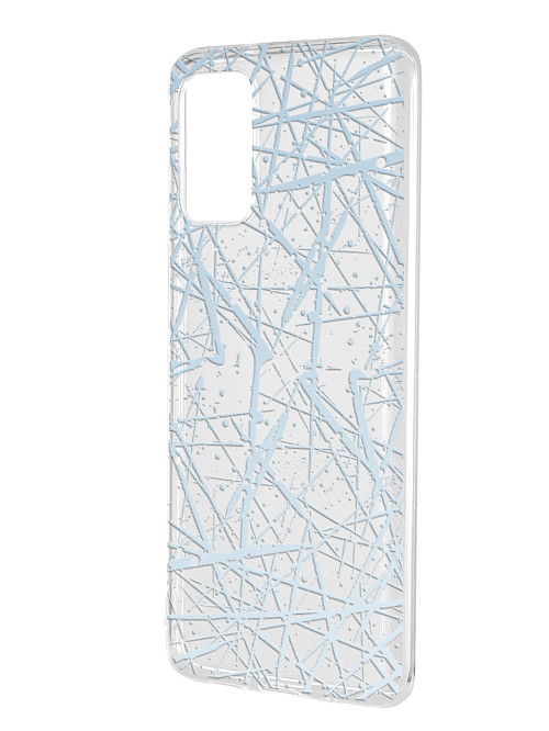 Силиконовый чехол для Samsung Galaxy S20 Plus Белая паутина