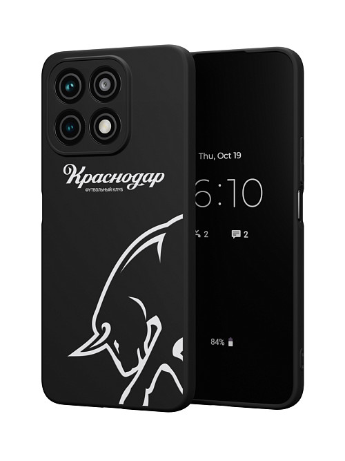 Силиконовый чехол для Honor X8a (4G) "Краснодар: Бык"