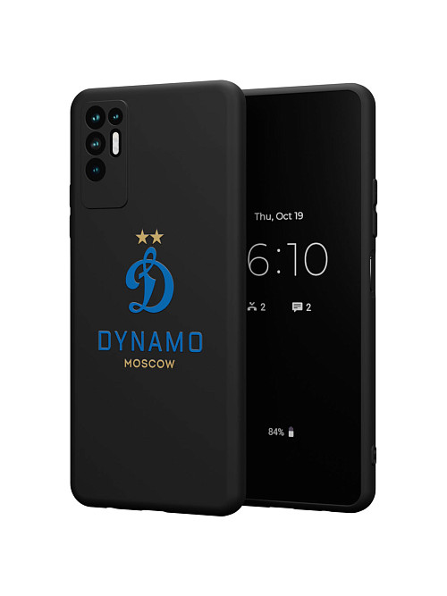 Силиконовый чехол для Tecno Pova 2 "Динамо: Dynamo Moscow"