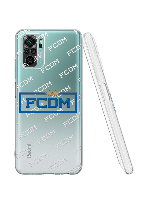 Силиконовый чехол для Xiaomi Poco M5s "Динамо: FC Dynamo Moscow"