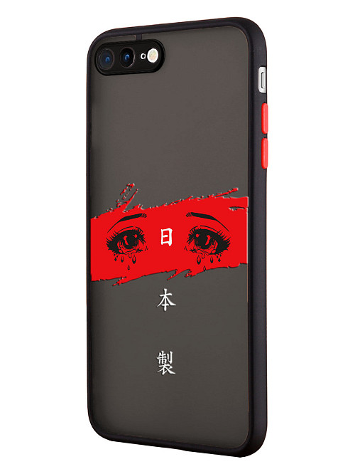 Противоударный чехол для Apple iPhone 7 Plus "Грустные глаза"