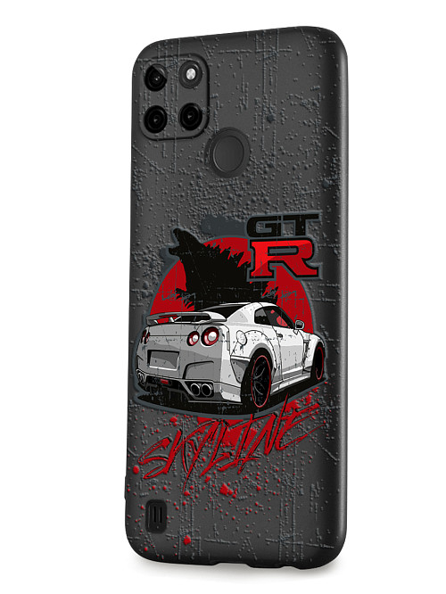 Силиконовый чехол для realme C21Y/C25Y Nissan SKYLINE GTR