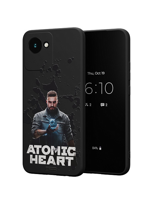 Силиконовый чехол для realme C30/C30S/realme Narzo 50i Prime "Atomic Heart: Товарищ Нечаев"