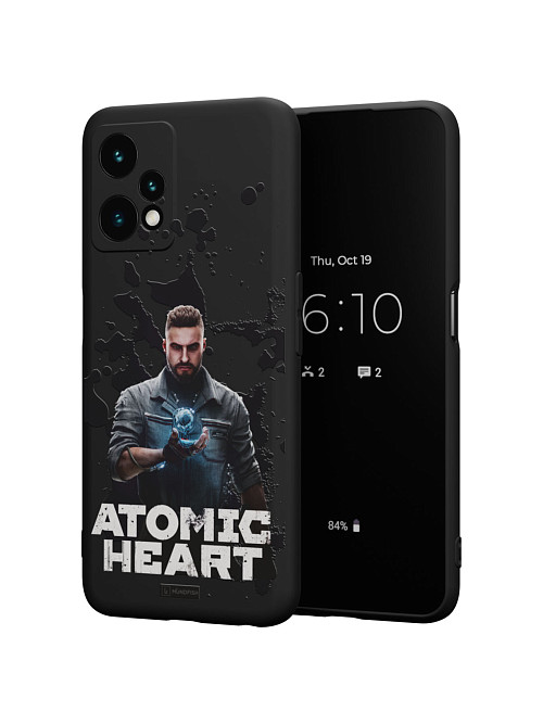 Силиконовый чехол для realme 9 Pro "Atomic Heart: Товарищ Нечаев"