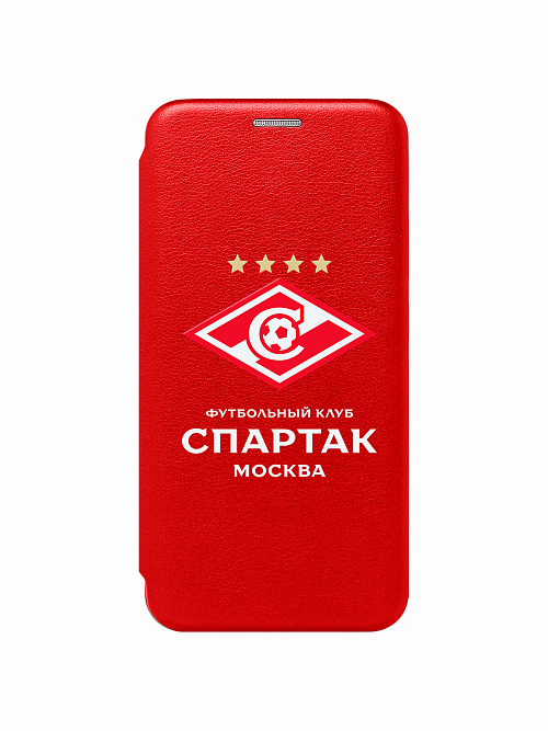 Чехол книжка для Samsung Galaxy A54 (5G) "Футбольная команда Спартак"