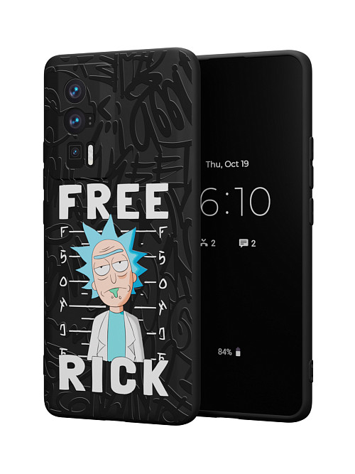 Силиконовый чехол для Poco F5 Pro "NOVEL: Free Rick"