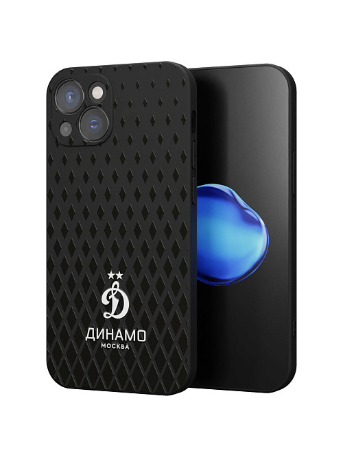 Силиконовый чехол для Apple iPhone 13 "Динамо: Символика клуба"