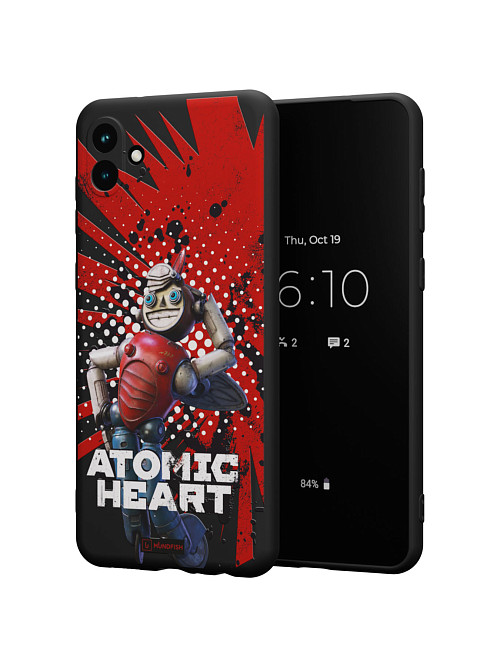 Силиконовый чехол для Samsung A04 (4G) "Atomic Heart: Дикси"