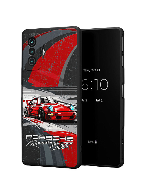 Силиконовый чехол для Xiaomi Redmi K50 Gaming Edition "Порше 911"