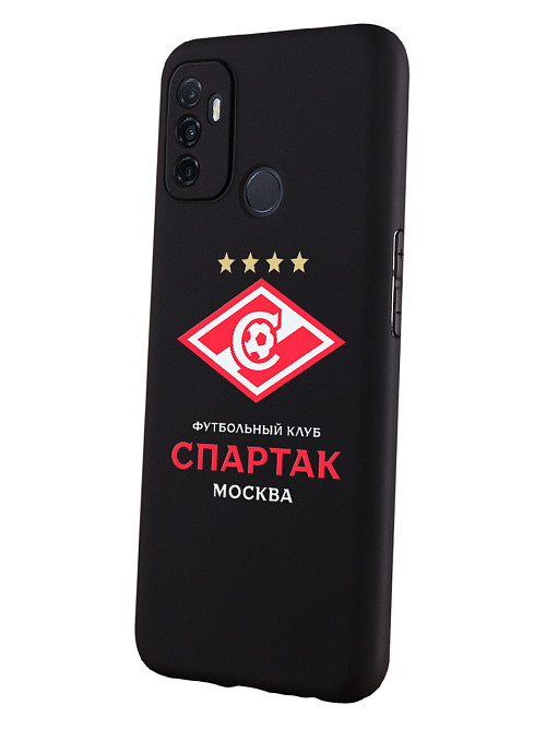 Силиконовый чехол для OPPO A53 (2020) "ФК Спартак Москва"