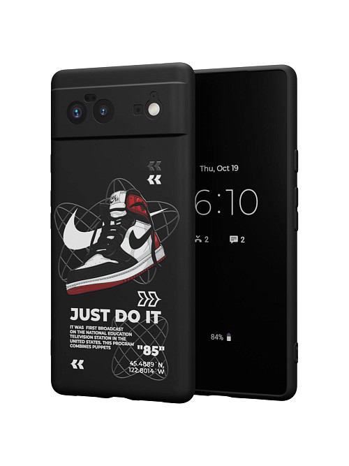 Силиконовый чехол для GooglePixel Google Pixel 6 "NOVEL: Just Do It"