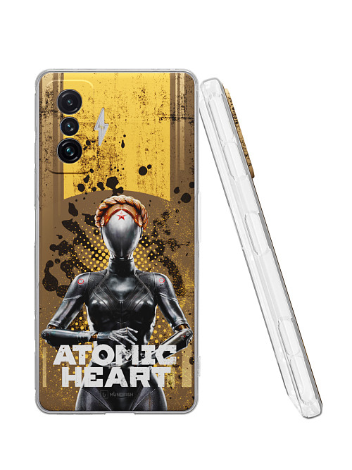 Силиконовый чехол для Xiaomi Redmi K50 Gaming Edition "Atomic Heart: Левая близняшка"