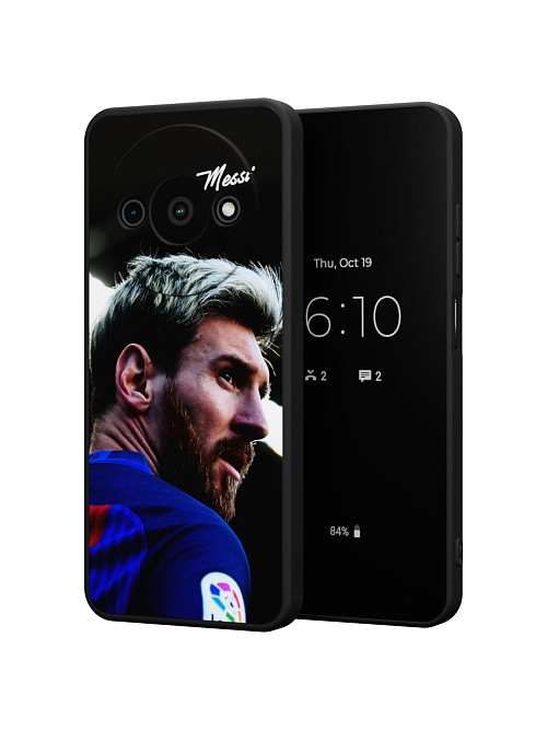 Силиконовый чехол для Xiaomi Redmi A3 "Lionel Messi"