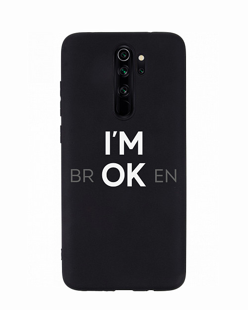 Силиконовый чехол для Xiaomi Redmi Note 8 Pro "I’m OK"