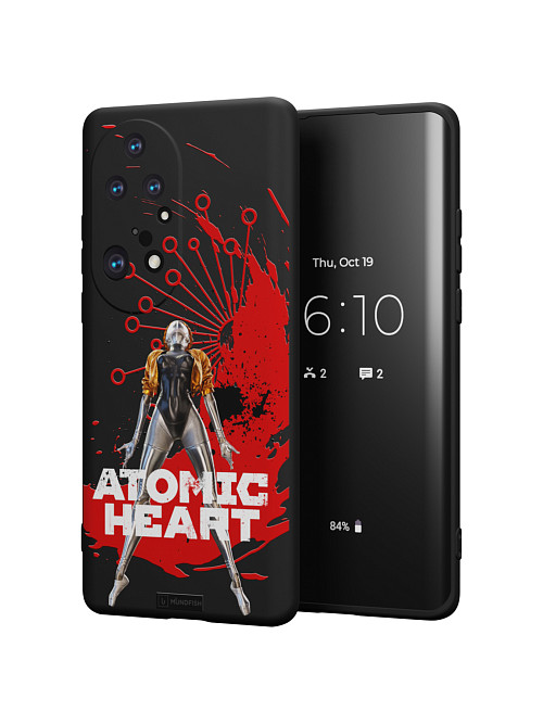 Силиконовый чехол для Huawei P50 Pro "Atomic Heart: Правая близняшка"