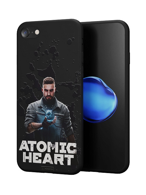 Силиконовый чехол для Apple iPhone 7 "Atomic Heart: Товарищ Нечаев"