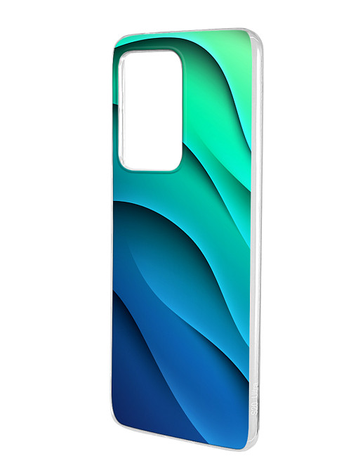 Силиконовый чехол для Samsung Galaxy S20 Ultra Лазурные волны