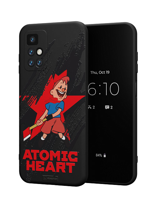 Силиконовый чехол для Xiaomi Redmi 10 "Atomic Heart: Пионер"