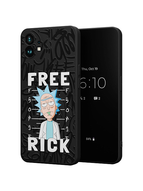 Силиконовый чехол для Nothing Phone 1 "NOVEL: Free Rick"