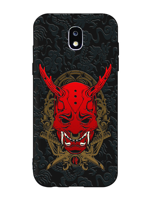 Силиконовый чехол для Samsung J5 2017 Red Oni mask