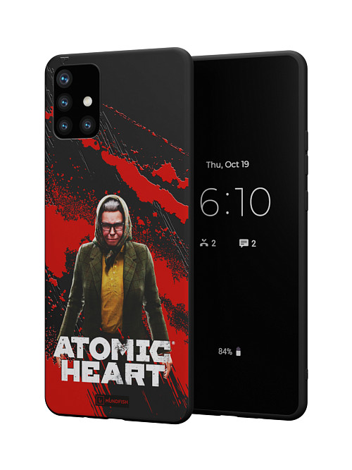 Силиконовый чехол для Samsung Galaxy A51 (4G) "Atomic Heart: Баба Зина"