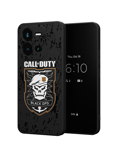 Силиконовый чехол для Vivo V25 "NOVEL: Call of Duty"