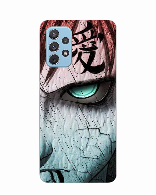 Силиконовый чехол для Samsung Galaxy A72 "Naruto Shippuden - Gaara grimm face"