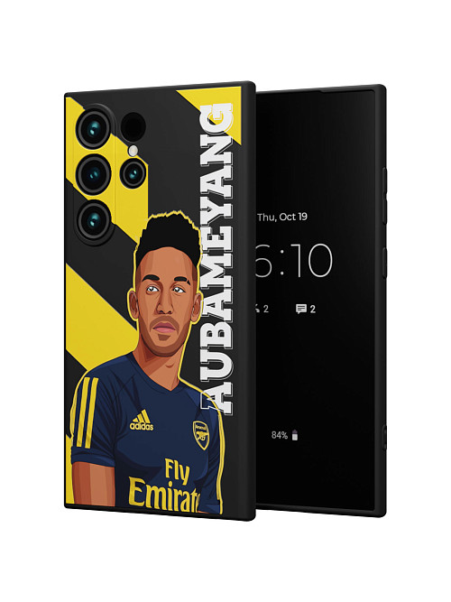 Силиконовый чехол для Samsung Galaxy S24 Ultra "NOVEL: Boateng"