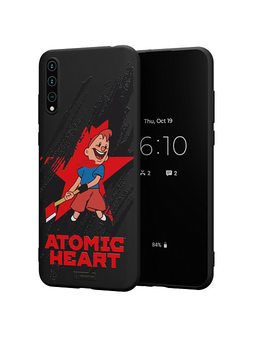 Силиконовый чехол для Huawei Y8p "Atomic Heart: Пионер"