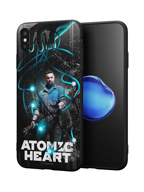 Силиконовый чехол для Apple iPhone Xs Max "Atomic Heart: ХРАЗ"