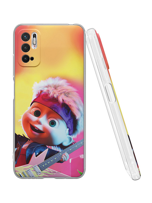 Силиконовый чехол для Poco M3 Pro "Маша и медведь: Маша поп-звезда"