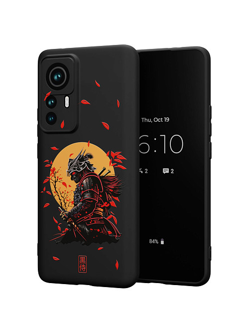 Силиконовый чехол для Xiaomi 12T Pro "Самурай"