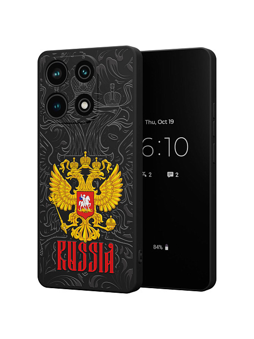 Силиконовый чехол для Xiaomi Redmi Note 13 (4G) "Россия"