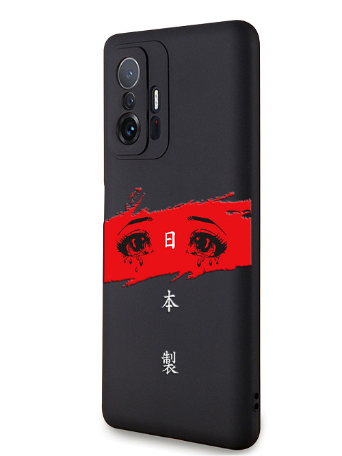 Силиконовый чехол для Xiaomi 11T Грустные глаза