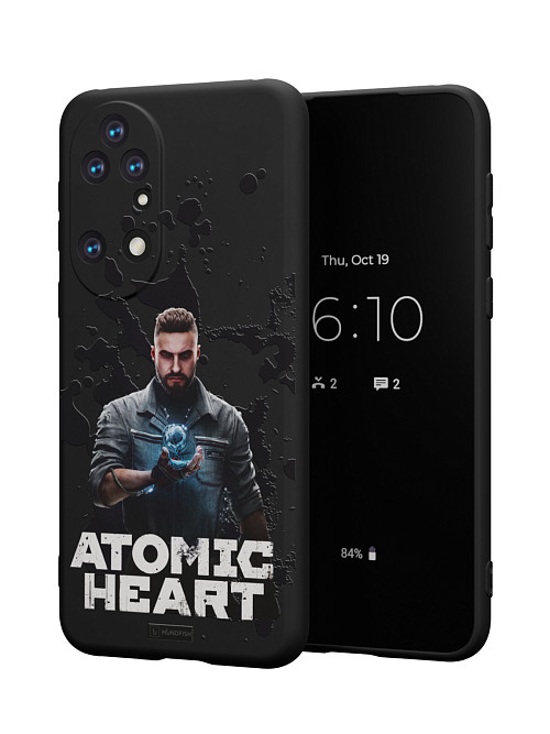 Силиконовый чехол для Huawei P50 "Atomic Heart: Товарищ Нечаев"