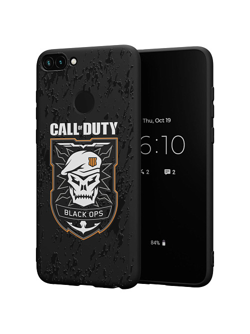 Силиконовый чехол для Huawei P Smart (2018) "NOVEL: Call of Duty"