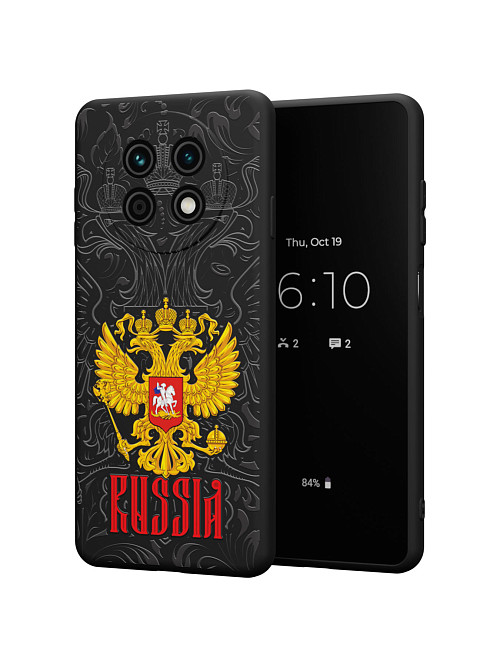 Силиконовый чехол для Huawei Enjoy 60X "Россия"