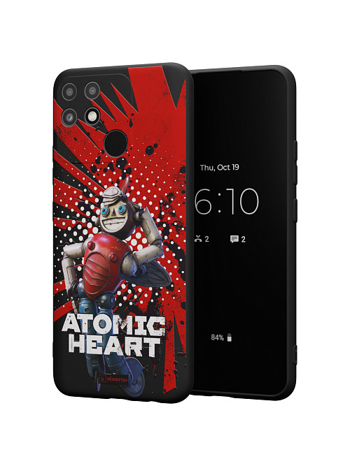 Силиконовый чехол для Realme Narzo 50A "Atomic Heart: Дикси"