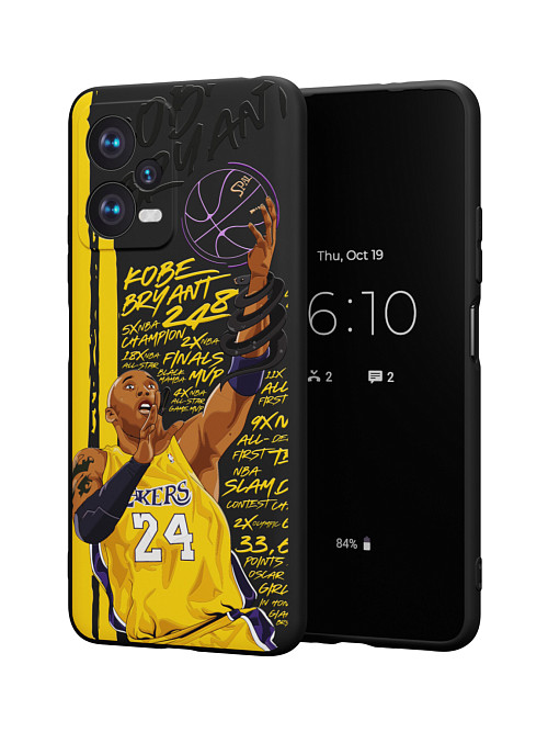 Силиконовый чехол для Poco X5 (5G) "NOVEL: Kobe Bryant"