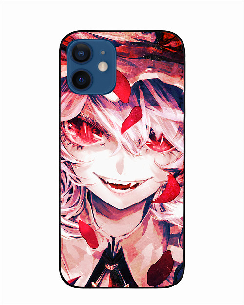 Силиконовый чехол для Apple iPhone 12 Mini Touhou Project - Remilia Scarlet