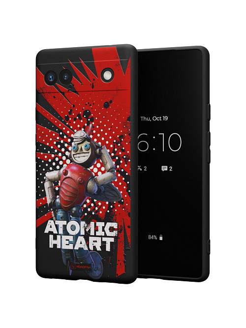 Силиконовый чехол для Google Pixel 6a "Atomic Heart: Дикси"