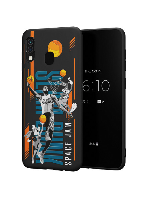 Силиконовый чехол для Samsung Galaxy A30 "NOVEL: Slam Dunk"