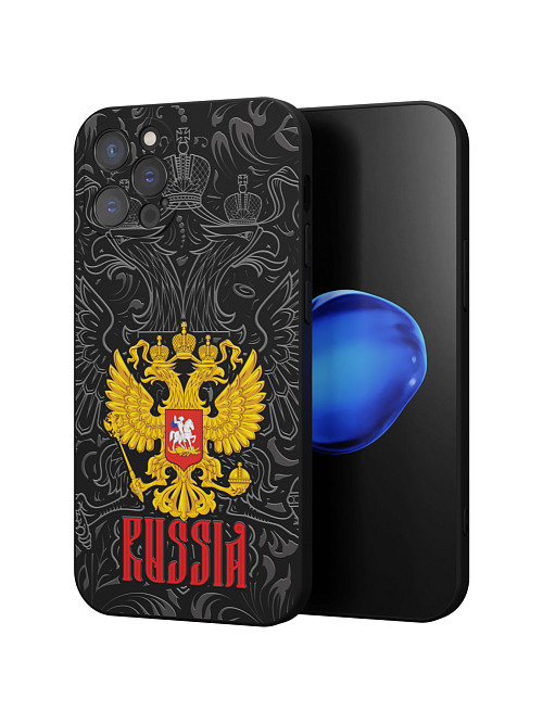 Силиконовый чехол для Apple iPhone 12 Pro "Россия"