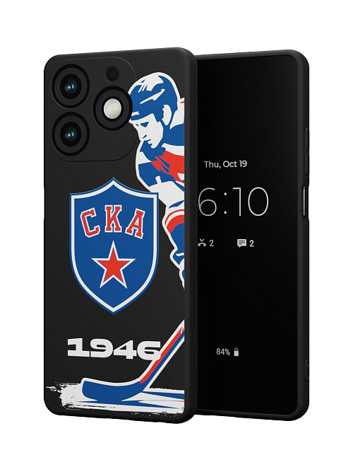 Силиконовый чехол для Tecno Spark 10 Pro "СКА: Игрок 1946"