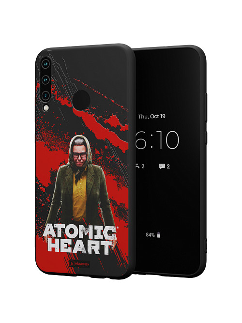 Силиконовый чехол для Huawei P40 lite E "Atomic Heart: Баба Зина"